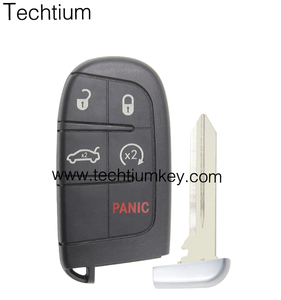 4 1 Tasten Smart Remote Autos chl üssel für Fiat Keyless Complete Auto Key mit ID46 Chip mit Klinge 433MHz - Product Image 5