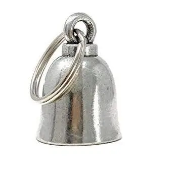 High on Demand Bell Shaped Silver Glossy Polished Business Gifts Mini Style Custom Design Metal Keychain