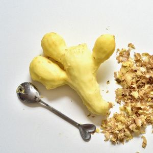 100% Natural jahe beku kupas beku, kubus jahe Amome des Indes alami kuning dari Vietnam - Product Image 4