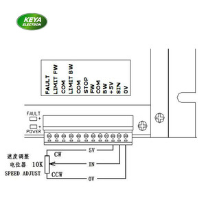 24VDC Spazzola PWM DC Motor Controller Regolatore di 12 v 24 v 100a pwm dc di controllo del motore - Product Image 6
