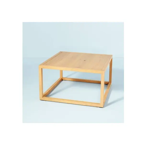 Masalar, pencere dudaklı küçük Tatami kare oturma odası masası katı ahşap çay masası