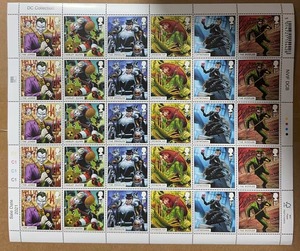 Con Bạc Catwoman Tem Bưu Chính Thư Hoàng Gia chữ nổi tiền tem UK anh Nhãn dán tem Hoàng Gia London địa danh dán tem - Product Image 1