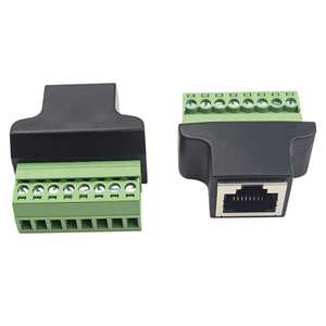 RJ45 koparma 8P8C dişi Jack 8 pinli vidalı Terminal konnektörü - Product Image 1