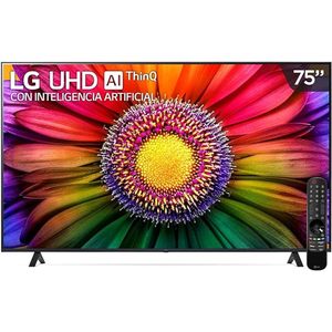LG 75 inç 4K UHD akıllı LED TV 75UR8750PSA Android QLED aydınlatmalı düz ekran banyo kullanımı için HD çözünürlüklü - Product Image 1