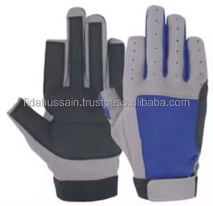 Sailing <strong>Gloves</strong> Yachting Paddling Kayaking Fishing Water Sports Blue Color <strong>Gloves</strong> for Men and Women - Product Image 3