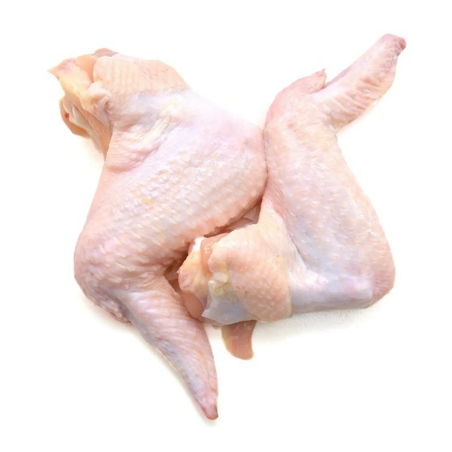 Frisches/sauberes gefrorenes Huhn Zwei gemeinsame Flügel