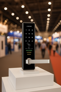 กุญแจล็อกประตูดิจิตอลอัจฉริยะ LH2100-SN evernet ระบบจดจำกุญแจด้วยรหัสผ่านจากเกาหลี - Product Image 5