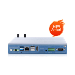 Rugged Industrial Embedded Box PC Intel Core I3/i5/i7/Rockchip RK3568 Quad-Core Industrial <strong>Computer</strong> with Power Over Ethernet - Product Image 1