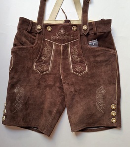 ハイストリートボーイズカジュアルサマーショーツ防風通気性ソフトファブリッククイックドライレザー刺Embroideredレーダーホーセン - Product Image 6