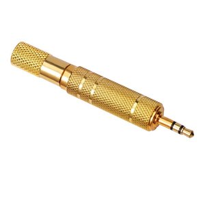 6.35mm (<strong>1</strong>/<strong>4</strong> Inch) Male to 3.5mm (<strong>1</strong>/8 Inch) Female Stereo <strong>Audio</strong> Jack <strong>Adapter</strong> for Aux Cable, Guitar Amplifier, Headphone - Product Image 3