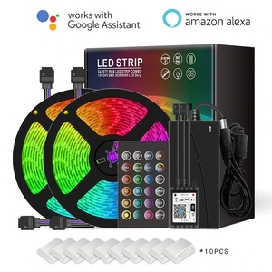 Приложение Wi-Fi 12 В пульт дистанционного управления гибкий SMD 5050 RGB светодиодный Умный домашний свет Светодиодные полосы света - Product Image 2