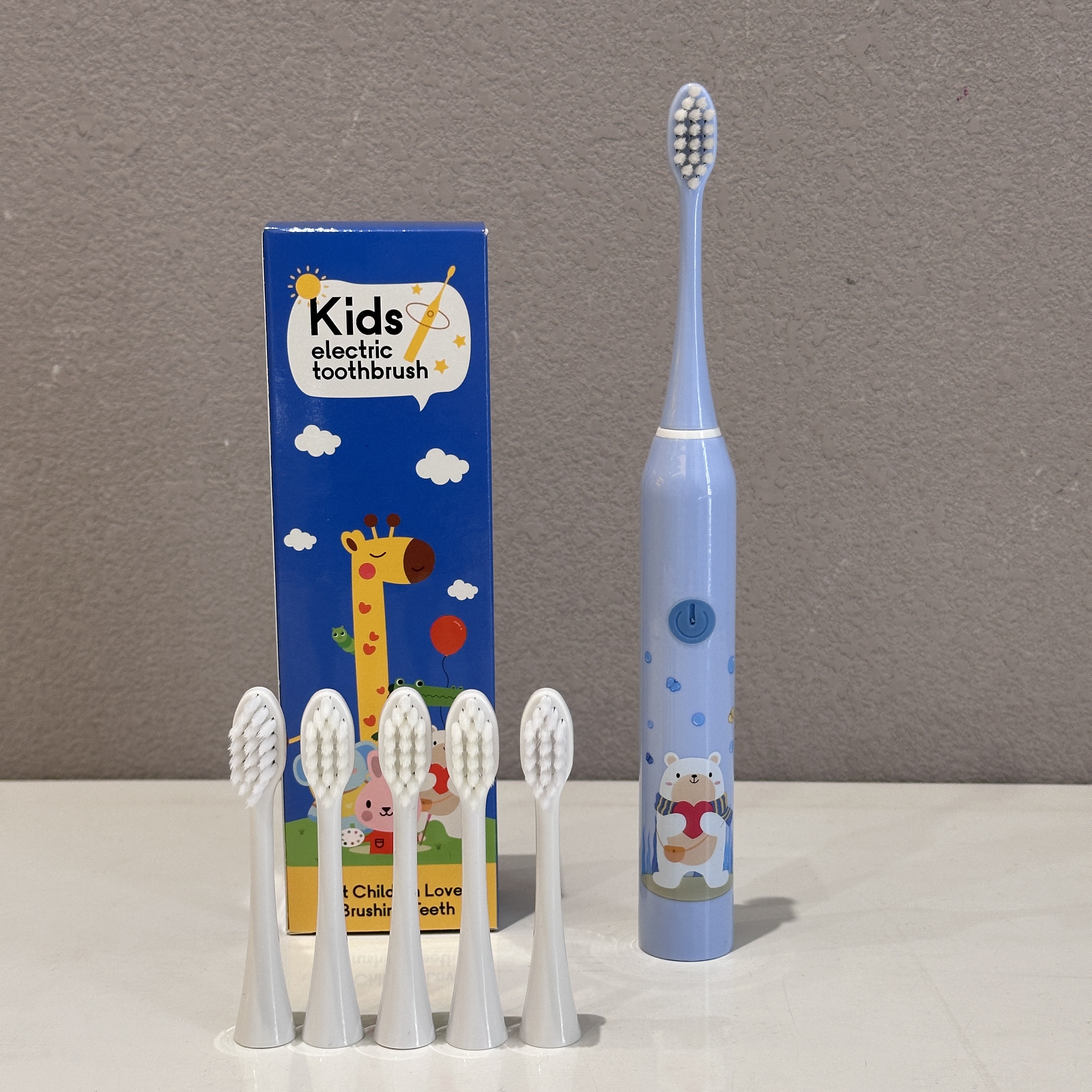 Cabezas de cepillo azules 6PCs