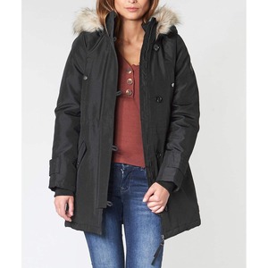 En kaliteli kadın Parka büyük kürk yaka kapşonlu kalın sıcak uzun Pakistan çıkarılabilir mont nefes kadın Parkas - Product Image 6
