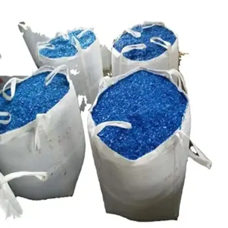 Preço de embalagem personalizada Best Selling Plastic Scraps Blue Drums Recados reciclados Qualidade Hdpe Blue Drum Plastic Scraps