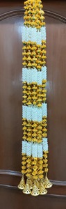 Yellow Mogra Garland for Haldi Decoration, Diwali Decoration/Indian Decorations Garland for Event Outdoor Backdrop for <strong>Party</strong>