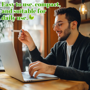 Thép không gỉ thở Thiền hương liệu đồ trang sức tinh dầu Mặt dây chuyền Ống hít không khói vaporless bỏ hút thuốc thanh - Product Image 4