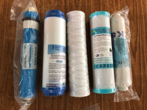 10英寸x 2.5英寸聚丙烯串缠绕沉淀物滤水器5微米 - Product Image 5