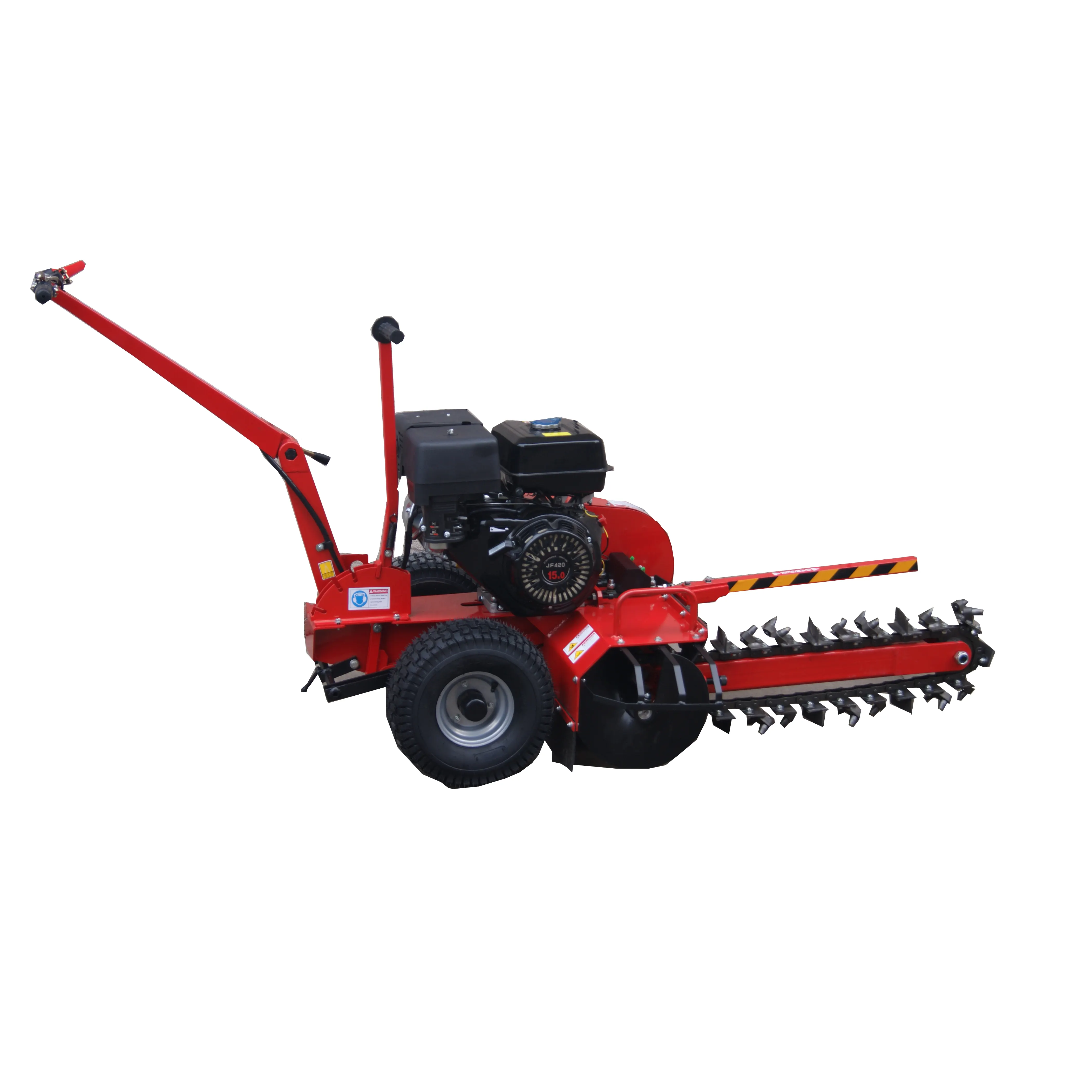 wholesale 7Hp max 450mm trench depth tractor trencher,trencher machine,