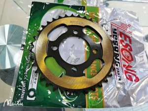 YESONG耐久性のあるオートバイスプロケットとチェーンキットセット428428Hスプロケットボルト付きCD11036T用オートバイスプロケットチェーン - Product Image 4