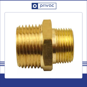 黄铜管件六角螺纹接头1/8 "1/2" 3/8 "1/2" 3/4 "1" G BSPP BSPT NPT还原六角螺纹接头减速器 - Product Image 3