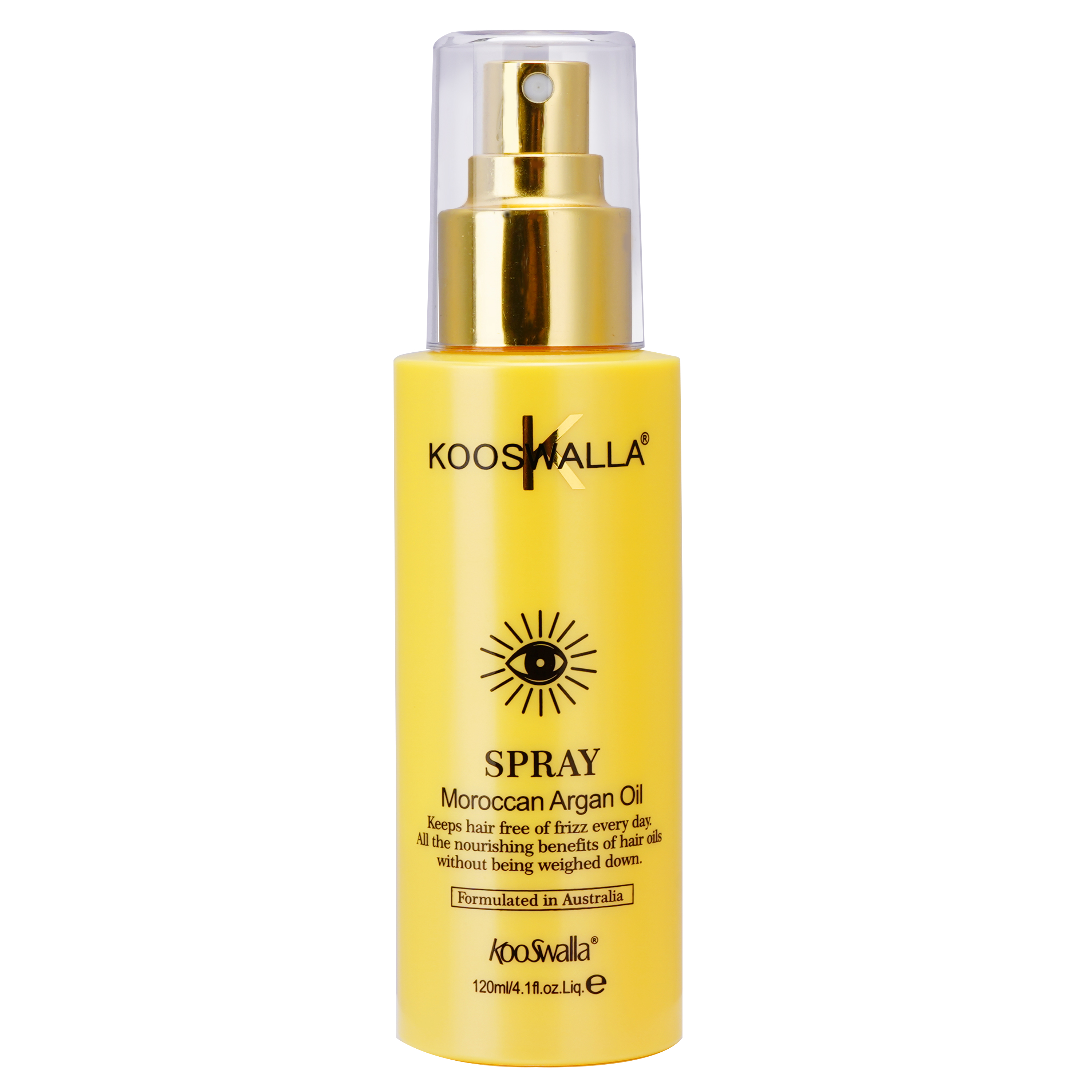 Pulvérisation d'huile d'argan