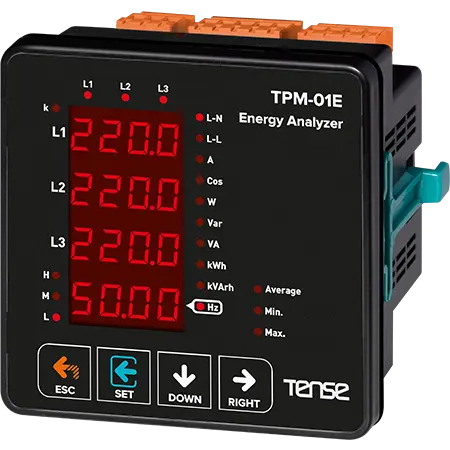 Analyseur d'énergie/Réseau Électrique Analyseur/Analyseur De Puissance Tension Qualité TPM-01 et TPM-02 et TPM-03 Contactez-nous 2 Semaine