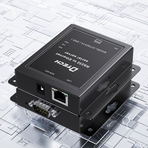 Convertidor de servicio serie DTECH Ethernet RJ45 TCP IP a RS232 RS232 a servidor serie Ethernet - Product Image 1