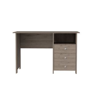 Компьютерный стол Antara с открытой полкой для хранения и тремя ящиками - Product Image 5