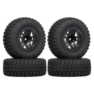 Austar4x4 RCゴムタイヤホイール1/10ショートコーストラック用ARRMA Traxxas車