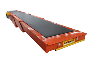 Sistema automático de carga y descarga de rieles sistema automático de carga de contenedores transportador telescópico de contenedores