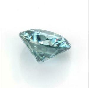 Güzel 3 Crt muhteşem D sınıf VVS1 9.5 MM yuvarlak gevşek Lab-yeşil renkte Moissanite elmas oluşturulan büyük indirim ekstra hediye - Product Image 2