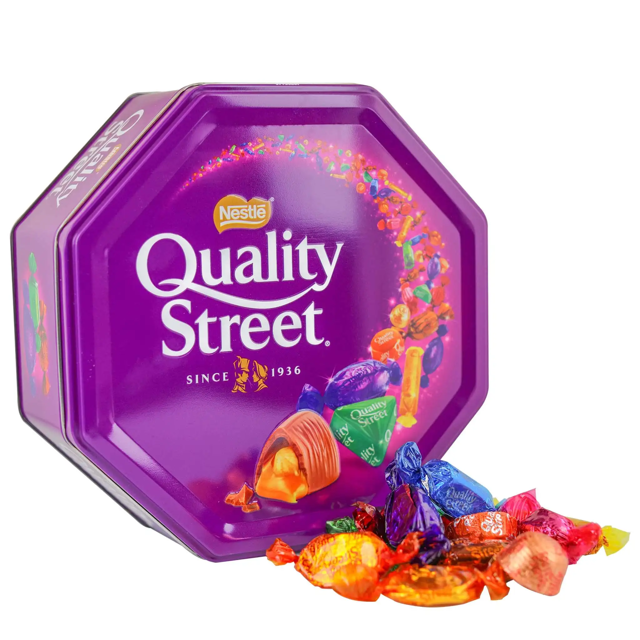 Nestle seleção de caramels e pralines finos 725g, qualidade da rua