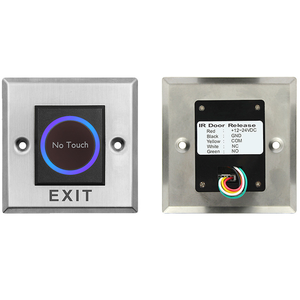 Infrared <strong>Exit</strong> <strong>Button</strong> No Touch Access Control Door <strong>Exit</strong> <strong>Push</strong> <strong>Button</strong> for Release <strong>Button</strong> Switch - Product Image 5