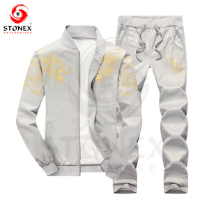 Hot chất lượng trapstar Chenille giải mã trùm đầu Tracksuit hoodie Set tracksuits mồ hôi phù hợp với nam giới Bộ - Product Image 3