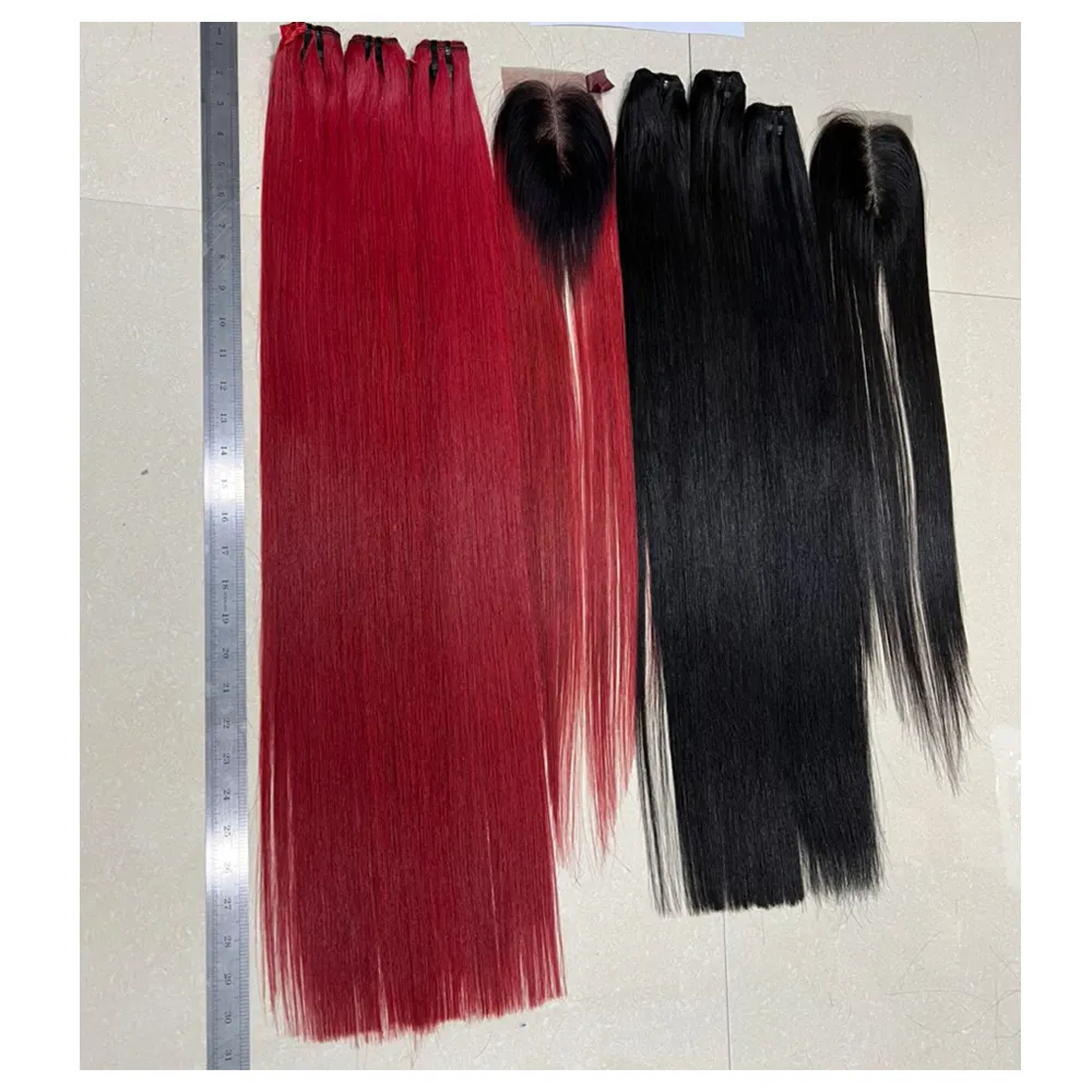 Самые продаваемые товары, ограниченное производство, оригинальные вьетнамские Прямые Волосы
