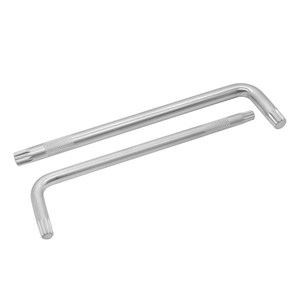 Yüksek sınıf 12 açıları diş çiçek Petal Crv kısa kol L tipi Hex anahtar anahtarı seti - Product Image 3