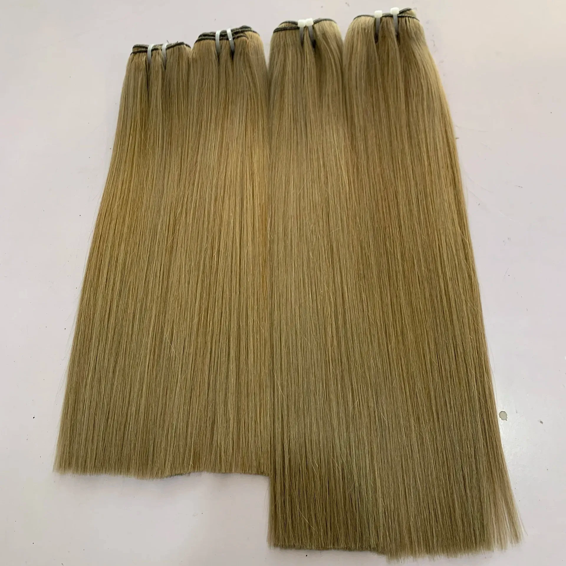 Быстрая доставка, 22 декабря, для экспорта, из Вьетнама, прямые волосы с двумя вычерченными костями, рождественские волосы для оптовой продажи