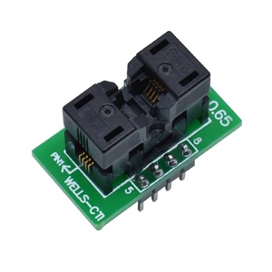 MSOP8 to DIP8 <strong>MCU</strong> Test IC socket <strong>Programmer</strong> adapter Socket - Product Image 1