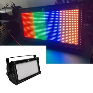 舞台发光二极管频闪灯1000w 8个独立可控段RGB 1000发光二极管频闪灯DJ迪斯科舞台灯派对表演 - Product Image 2