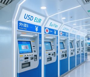 Японские автоматические многофункциональные автоматы для продажи билетов на продукты и напитки, Обмен валюты - Product Image 5