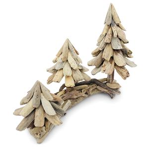 Artisan dekorasyon süsler özel küçük büyük Java rustik tik doğal geri kazanılmış Driftwood noel ağacı endonezya - Product Image 3