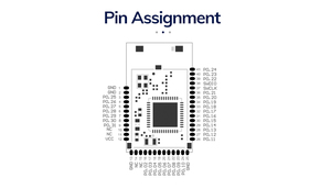 Antena cerámica inteligente nRF52810 MS50SFB2 Slave Uart, inalámbrica por Bluetooth, módulo BLE, transmisor - Product Image 6