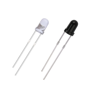 ตัวรับ IR ที่ละเอียดอ่อน: ใช้กับไดโอด LED IR 5มม.,การตอบสนองอย่างรวดเร็ว,โมดูลที่ปรับแต่งได้ - Product Image 1