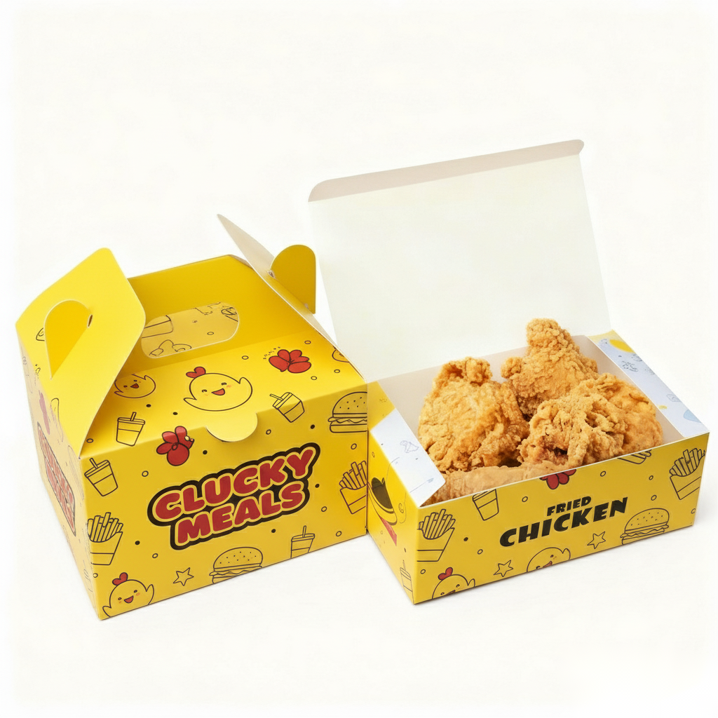 boîte de poulet freid personnalisée