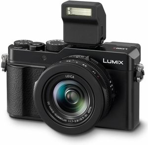Panasonicess LUMIX LX100 II ขนาดใหญ่สี่ในสาม21.7 MP เซ็นเซอร์หลายมุมมอง24-75มม. leices DC VARIO-SUMMILUX F1.7-2.8เลนส์ Wi-Fi - Product Image 1