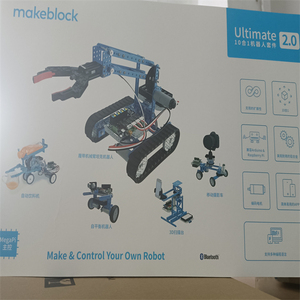 Make block mBot Ranger Ultimate 2.0 10in 1 Robot Kit zusammen gebauter Roboter programmier bares Smart Car Pädagogisches programmier bares Kinderspiel zeug DIY