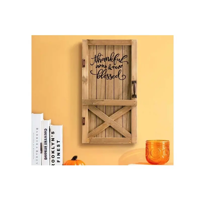 Único elegante clásico elegante moderno personalizado Puerta delantera Puerta grande vintage personalizado Placas de letrero