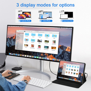 ZEUSLAP 10,5 pulgadas 420NITs FHD IPS Panel Mini Monitor de pantalla portátil para Raspberry Pi,PC, portátil, tarjeta gráfica, navegación para automóvil - Product Image 2