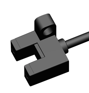 Sensor de ranura óptica de alta precisión NPN PNP Enchufe LED infrarrojo para detección de etiquetas de objetos pequeños Sensor de ranura