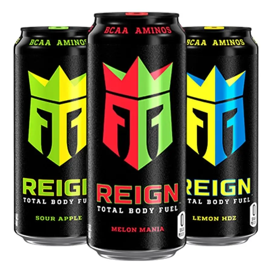 Reign-Bebida energética de 500ml, bebida corporal total en latas a precio barato, proveedor mayorista